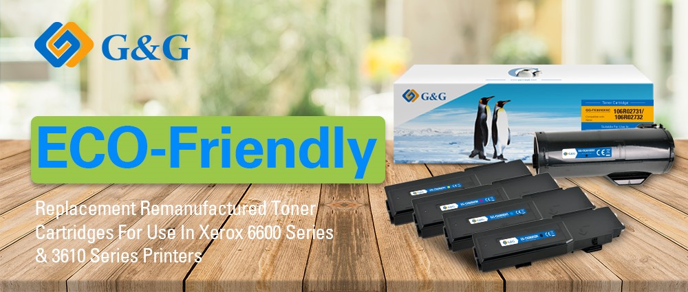 G&G replacement remanufactured toner cartridges for use in Xerox 6600 series & 3610 series printers are available now!