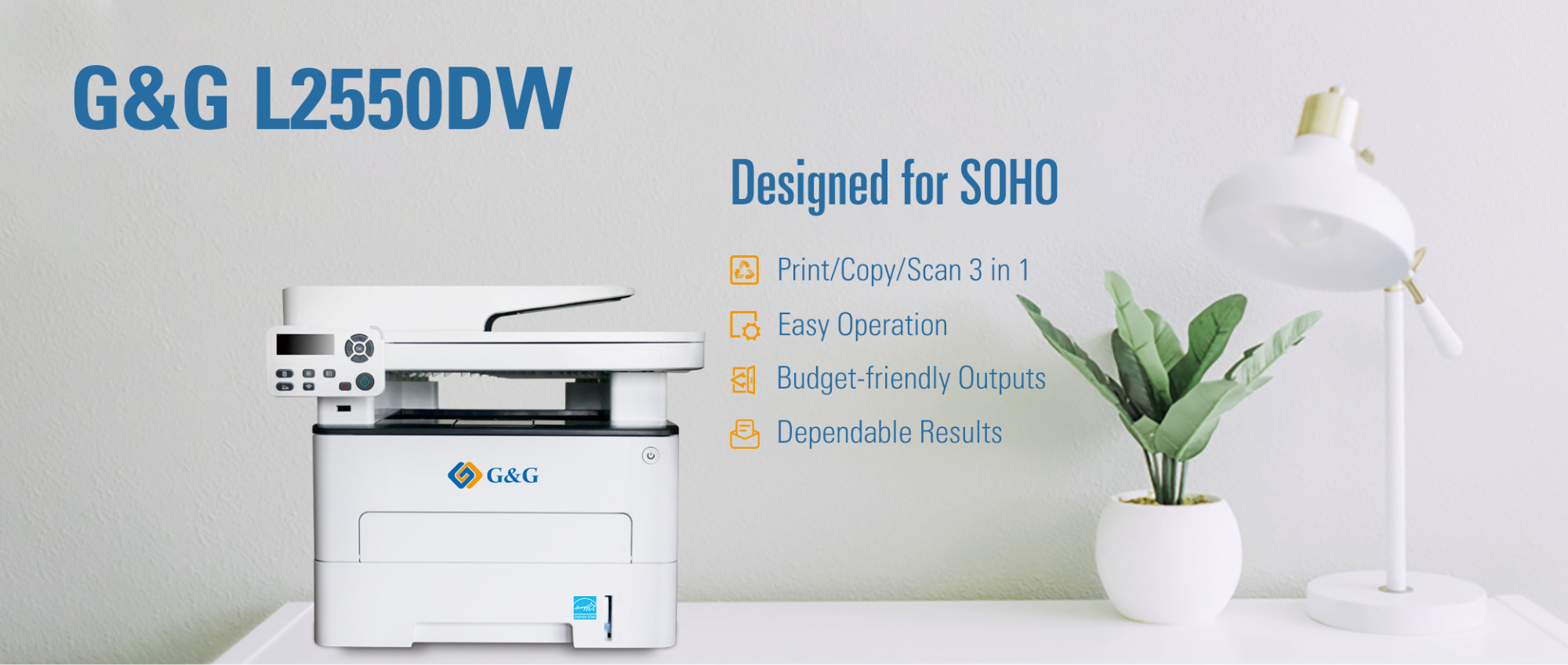 G&G Launches L2550DW Printers for Small Office & Home Office