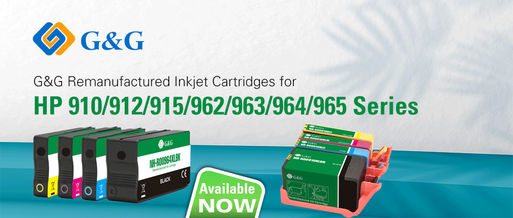 G&G Remanufactured Ink Cartridges for HP 910/912/915/962/963/964/965 Series Available Now.png