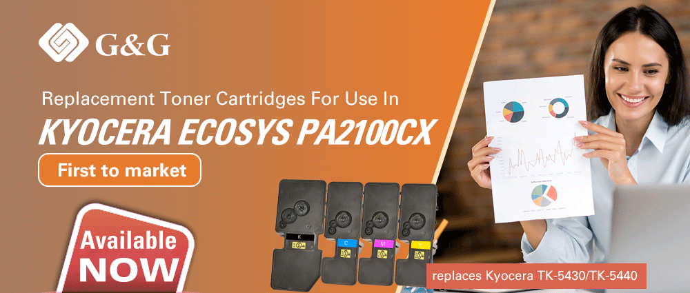 G&G replacement toner cartridges for use in Kyocera ECOSYS PA2100cx/MA2100cwfx are Available Now. 