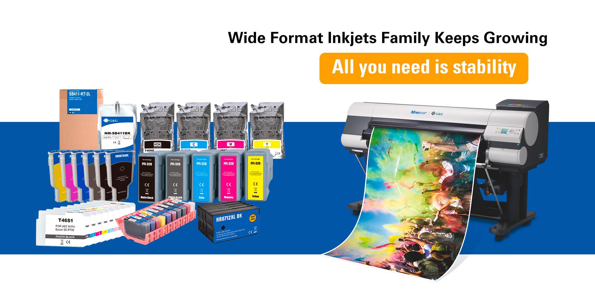 G&G's Wide Format Family