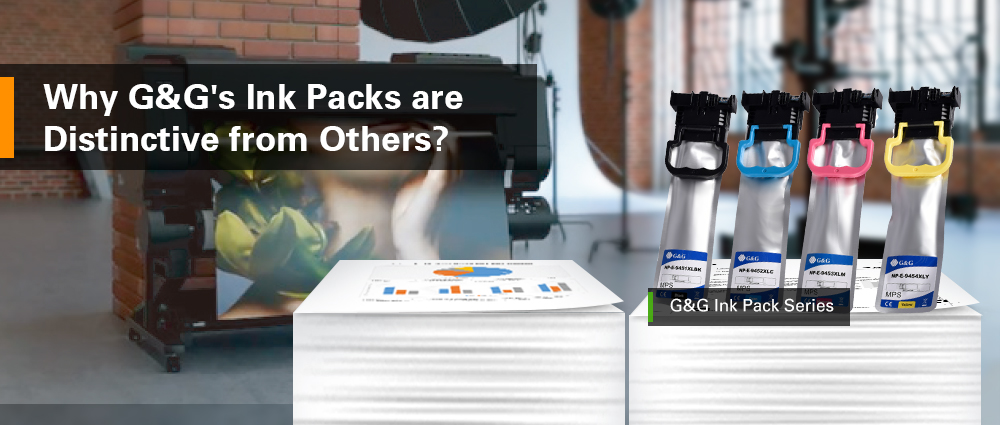 Why G&G’s Ink Packs are Distinctive from Others