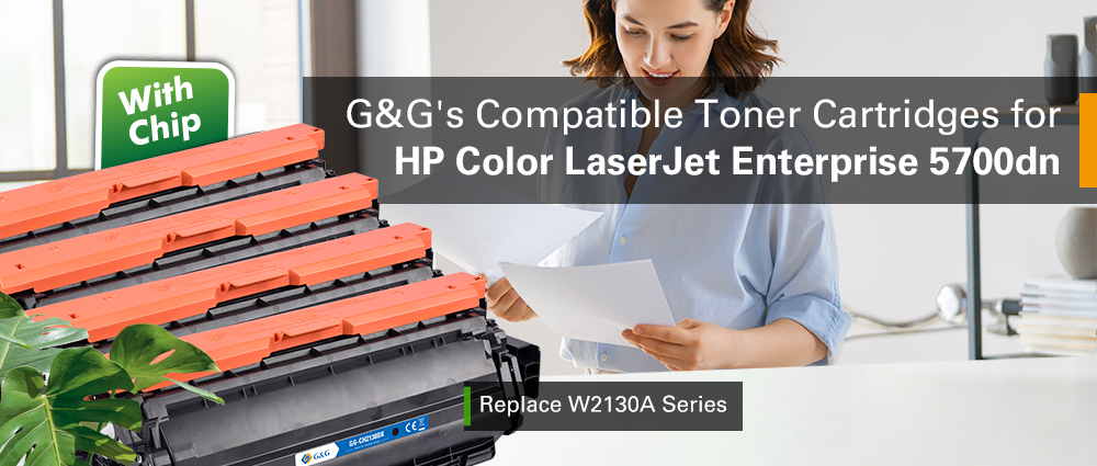 Compatible Toner Cartridges for Use in HP Color LaserJet Enterprise 5700dn