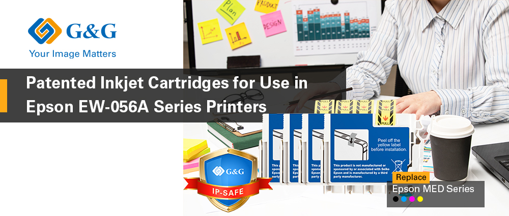 Patented Inkjet Cartridges Solution for Epson EW-056A Printers