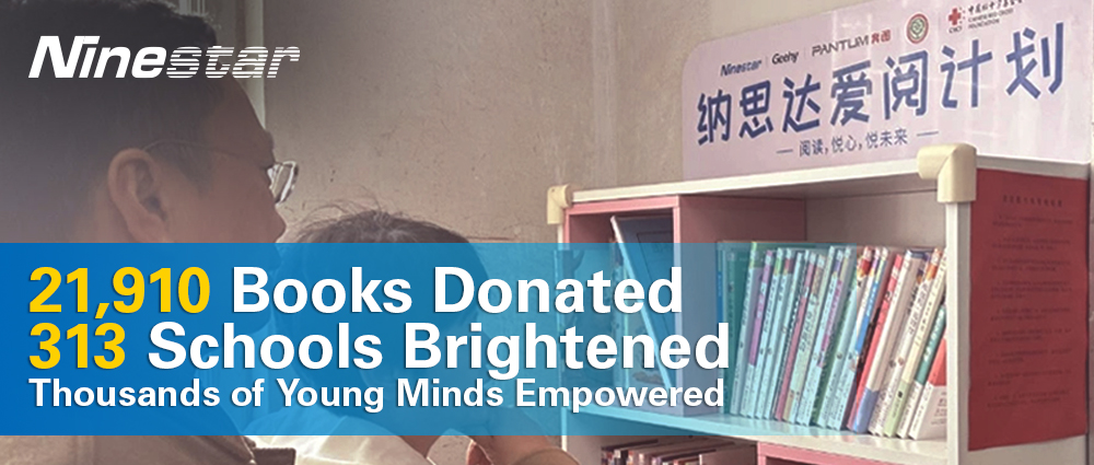 Ninestar Provides Thousands of Books for Needy School Children