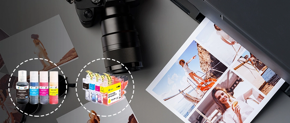 G&G ink cartridges and ink refill bottles