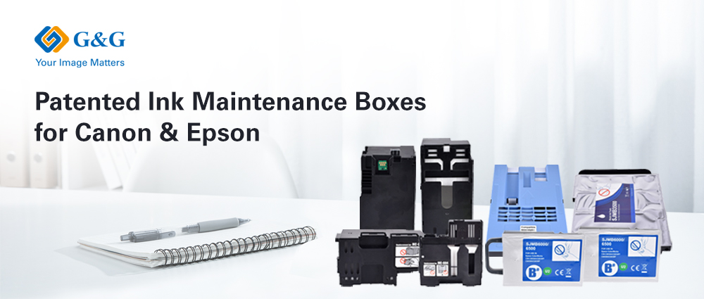 Patented Ink Maintenance Boxs for Canon & Epson
