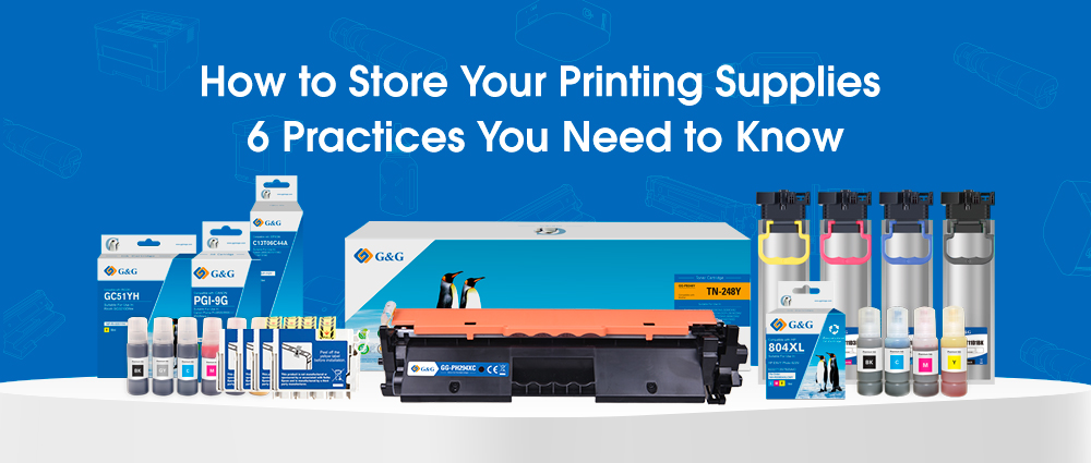 How to Store Your Printing Supplies: 6 Practices You Need to Know