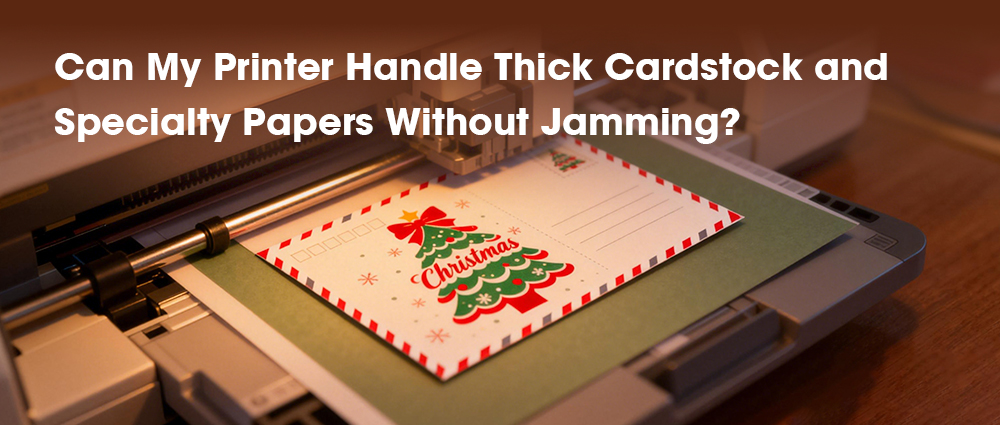 Can My Printer Handle Thick Cardstock and Specialty Papers Without Jamming?