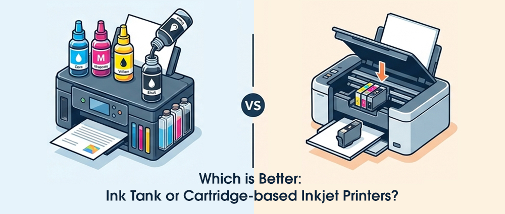 Which is Better: Ink Tank or Cartridge-based Inkjet Printers?
