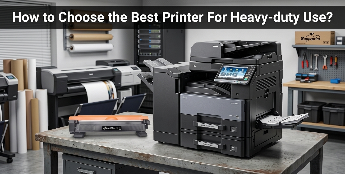 How to Choose the Best Printer For Heavy-duty Use? 