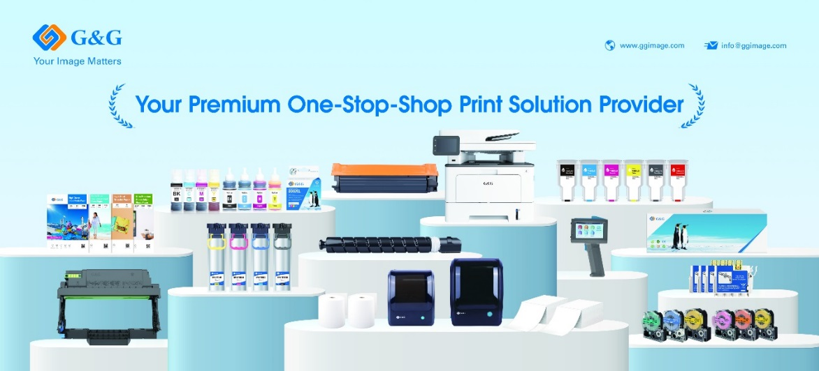 G&G one-stop print solutions featuring printers, consumables and labeling products