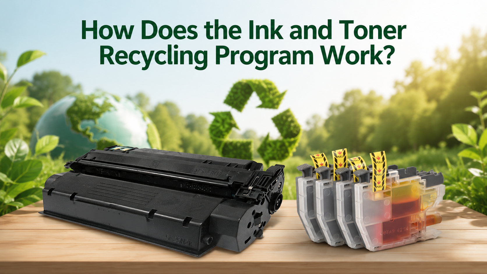 How Does the Ink and Toner Recycling Program Work? How Does the Ink and Toner Recycling Program Work?