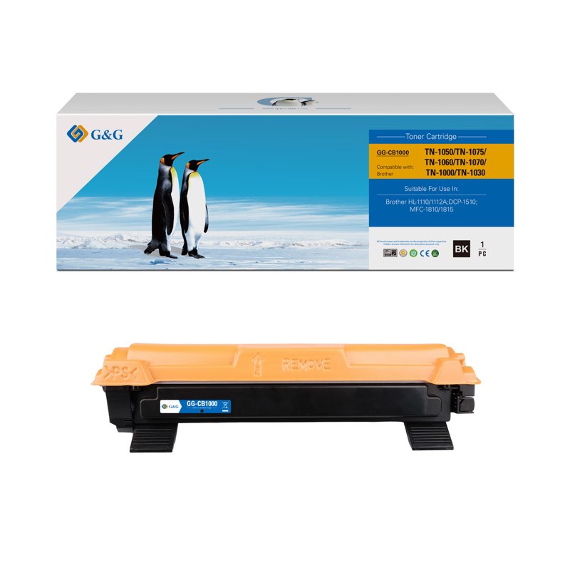 Bare gør motivet fossil Replacement Toner Cartridges for Brother TN-1050/TN-1075/TN-1060/TN1070/TN-1000/1030  - G&G Image