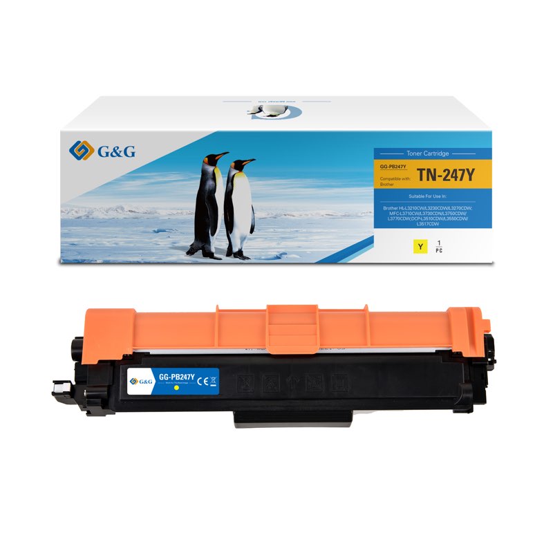 Brother Laser Printer Toner Cartridge TN-247Y