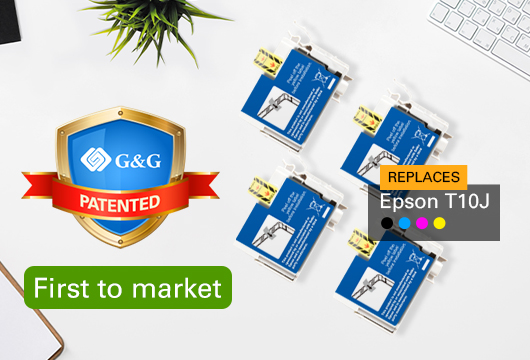 G&G Patented Inkjet Cartridges for Use in Epson WorkForce WF-2950 Available