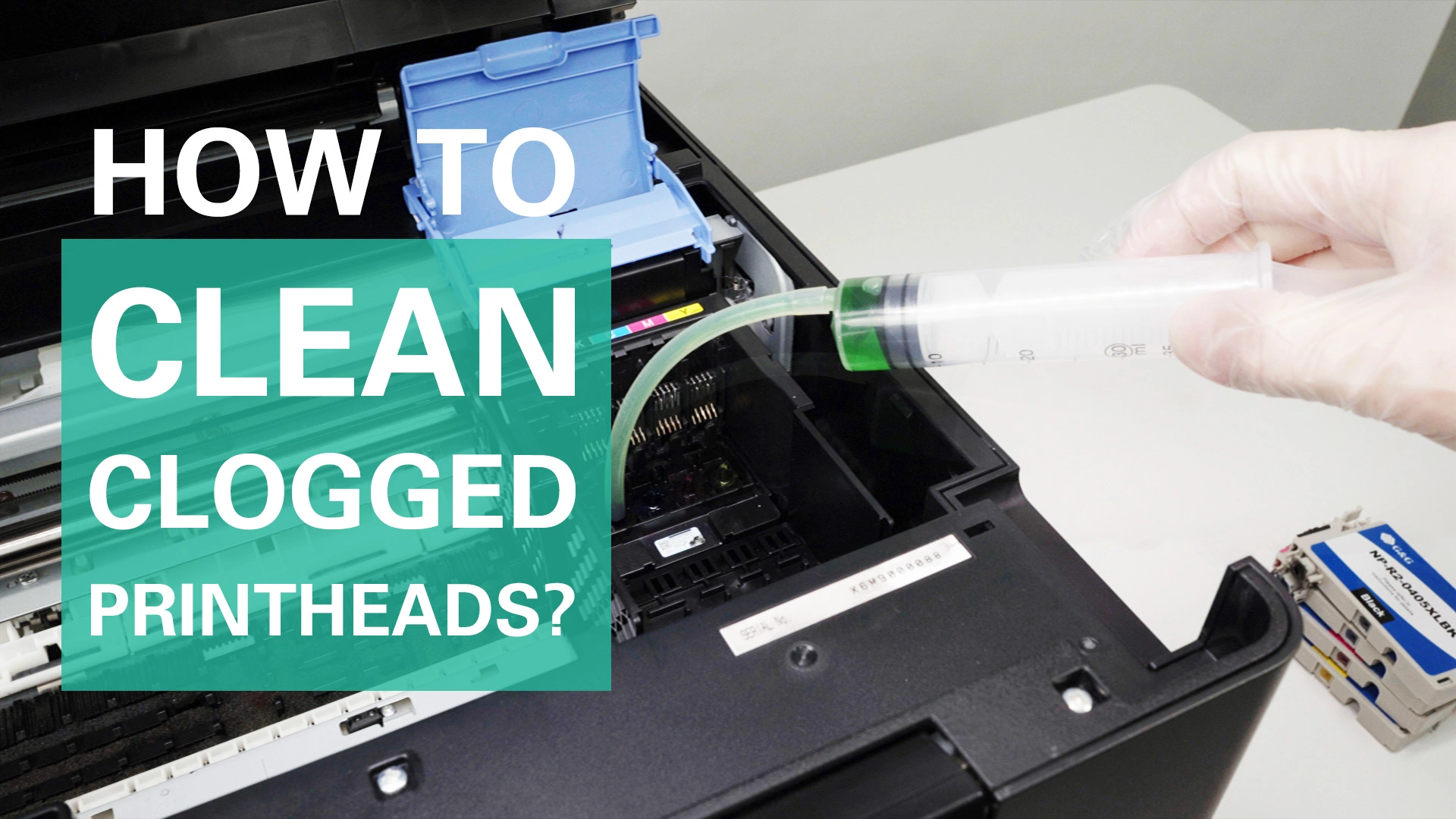 How to Clean Clogged Printheads?
