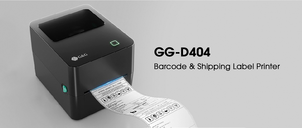 G&G Introduces 4-Inch Barcode Label Printer GG-D404 - RTM World