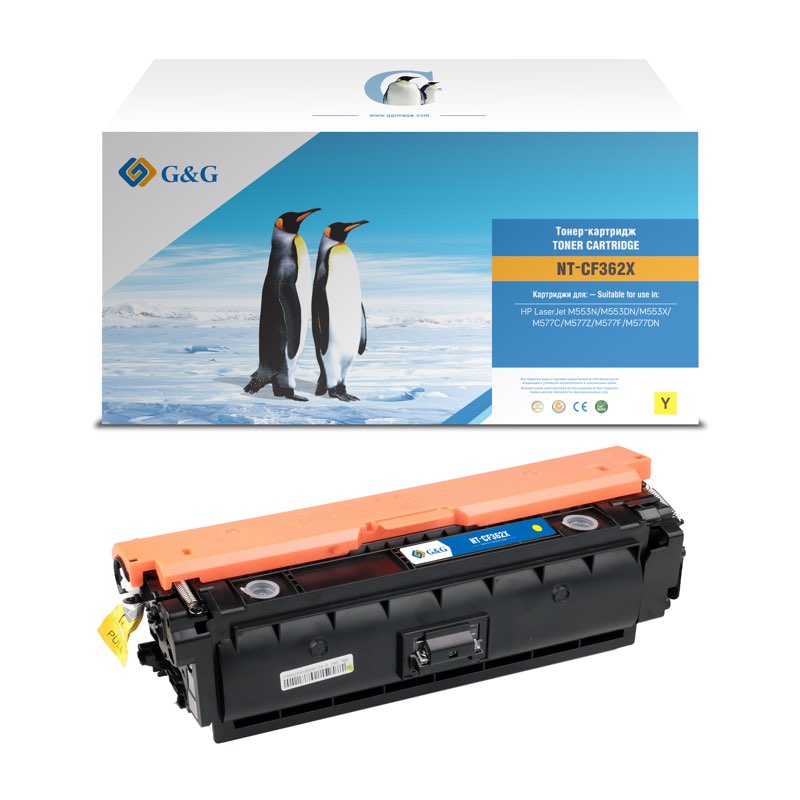 Совместимый тонер-картридж для Hp CF362X